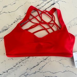 Lululemon Free To Be Bra 6  A / B red